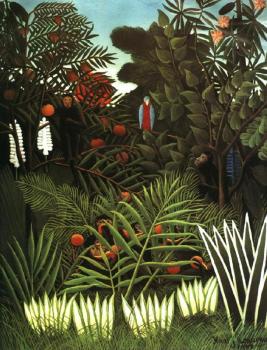 Henri Rousseau : Exotic Landscape II